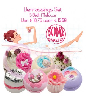 Verrassings Set Bomb Cosmetics Mallows